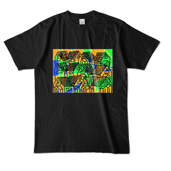 カラーTシャツ - L - ブラック (濃色)