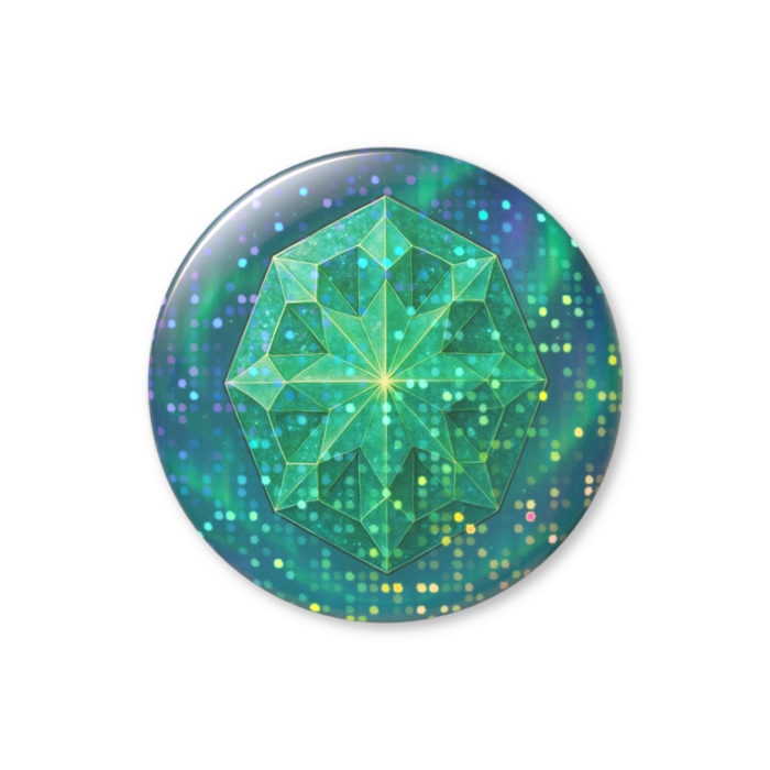 ホログラム缶バッジ - 32mm