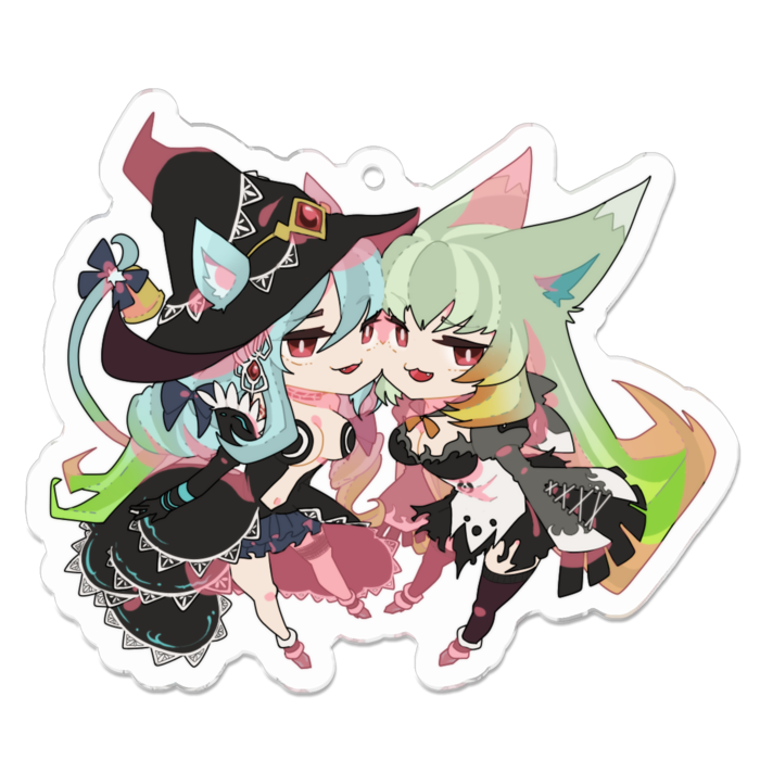 アクリルキーホルダー - 70 x 70 (mm)