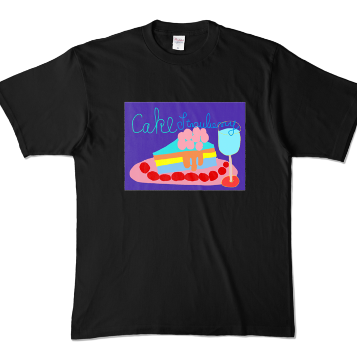 カラーTシャツ - XL - ブラック (濃色)