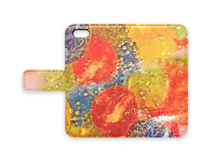 手帳型iPhoneケース - iPhone 5 / 5s / SE - ストラップ穴 あり