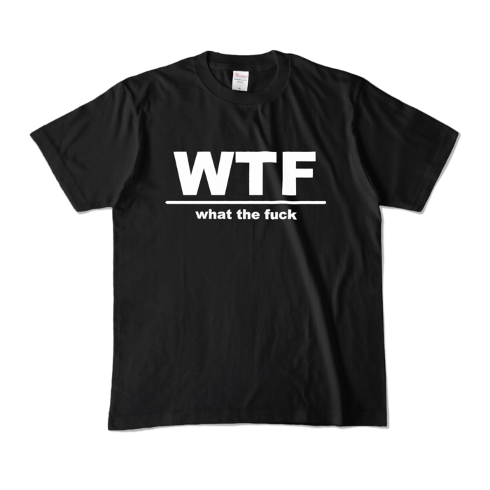 カラーTシャツ - M - ブラック (濃色)