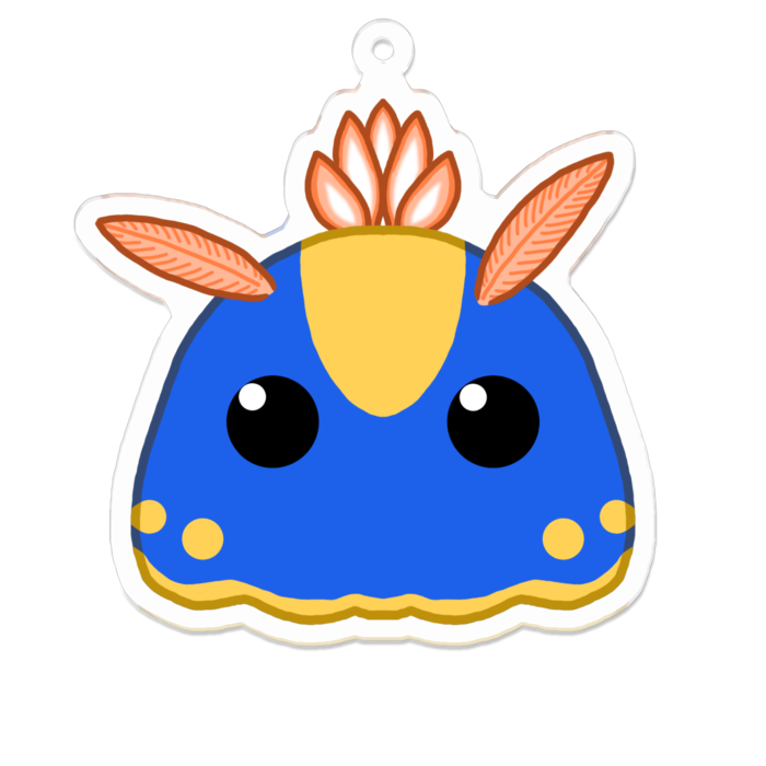 シウくんアクキー - 70 x 70 (mm)