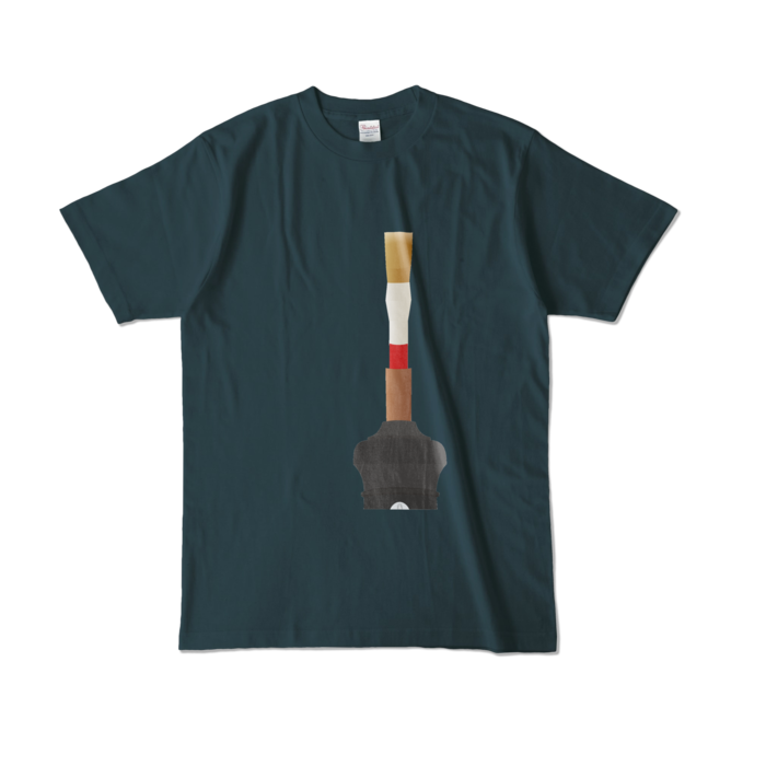 カラーTシャツ - L - デニム (濃色)