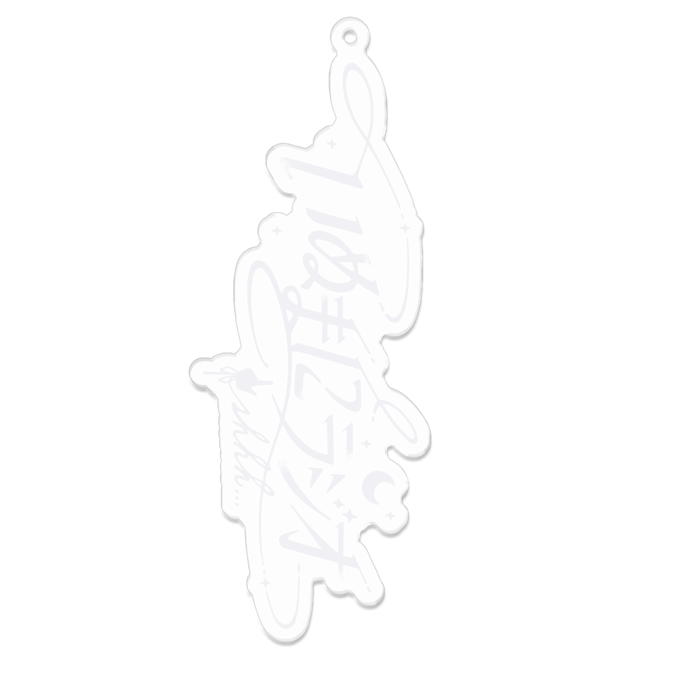 アクリルキーホルダー - 100 x 100 (mm)