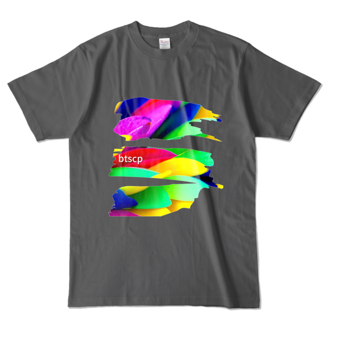 カラーTシャツ - L - チャコール (濃色)