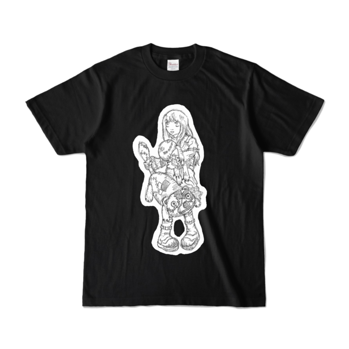 カラーTシャツ - S - ブラック (濃色)