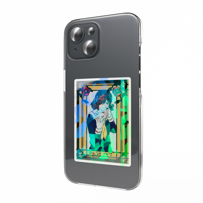 ホログラムスマホステッカー - 縦(2)