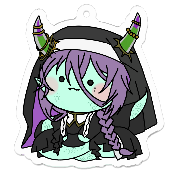 アクリルキーホルダー - 50 x 50 (mm)