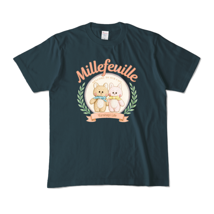 カラーTシャツ - M - デニム (濃色)