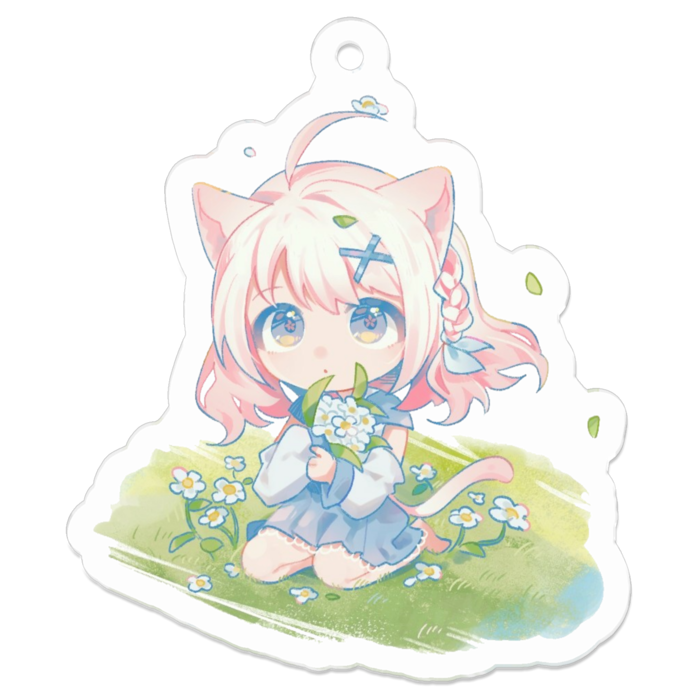 アクリルキーホルダー - 50 x 50 (mm)
