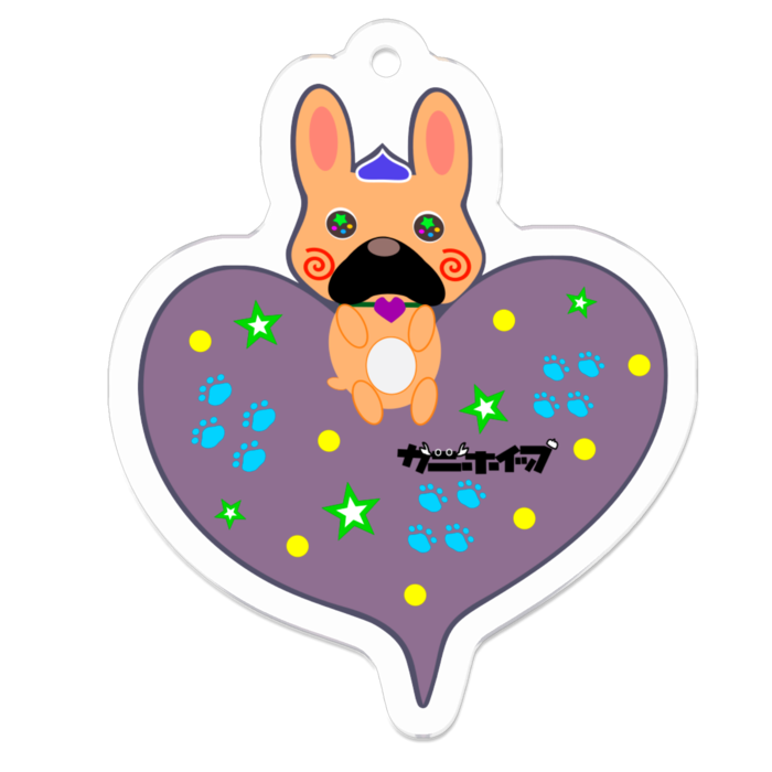 アクリルキーホルダー - 50 x 50 (mm)