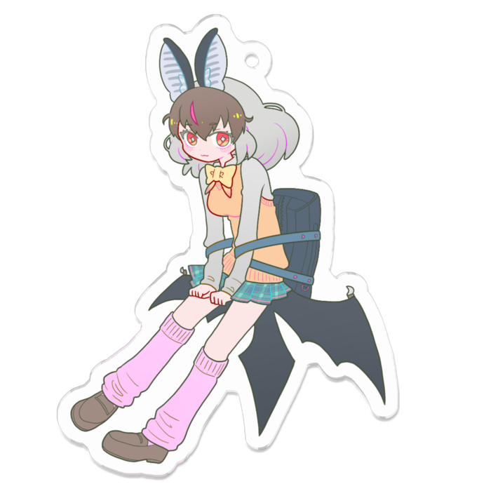 アクリルキーホルダー - 70 x 70 (mm)