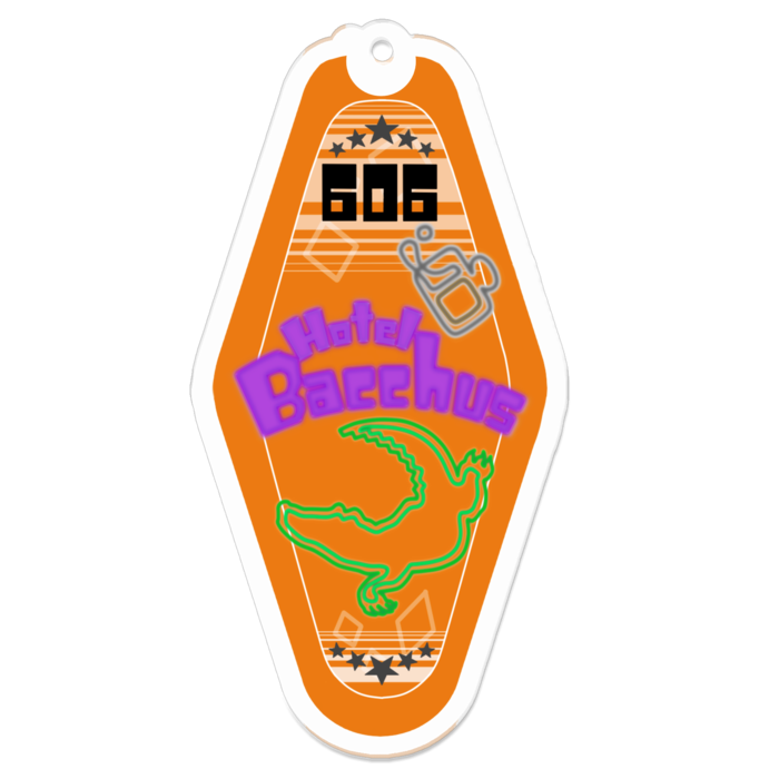 アクリルキーホルダー - 70 x 70 (mm)
