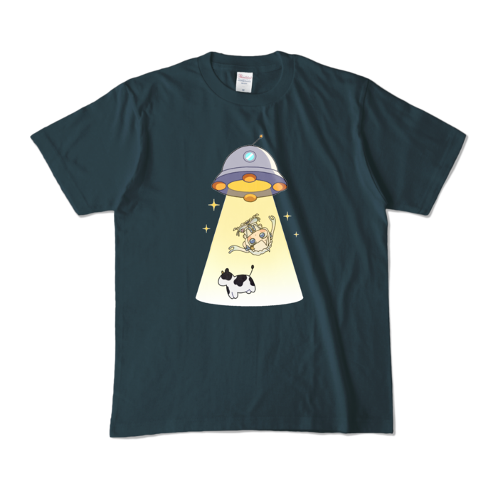 カラーTシャツ - M - デニム (濃色)