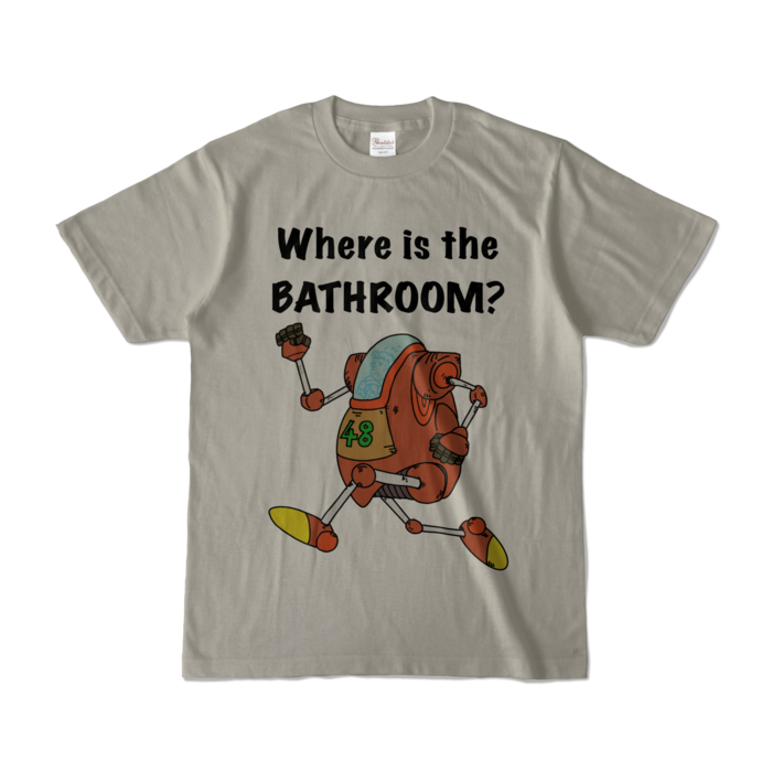 カラーTシャツ - S - シルバーグレー (淡色)