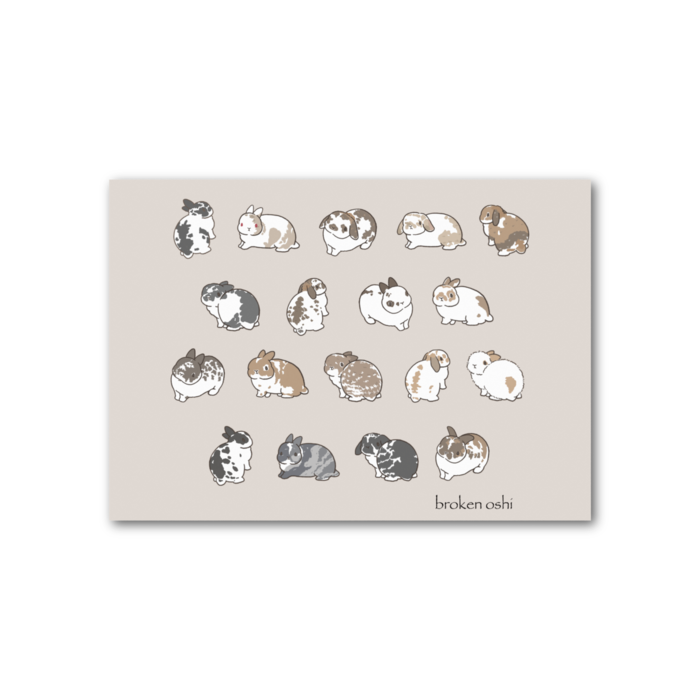 フォト風カード - 横 - 片面