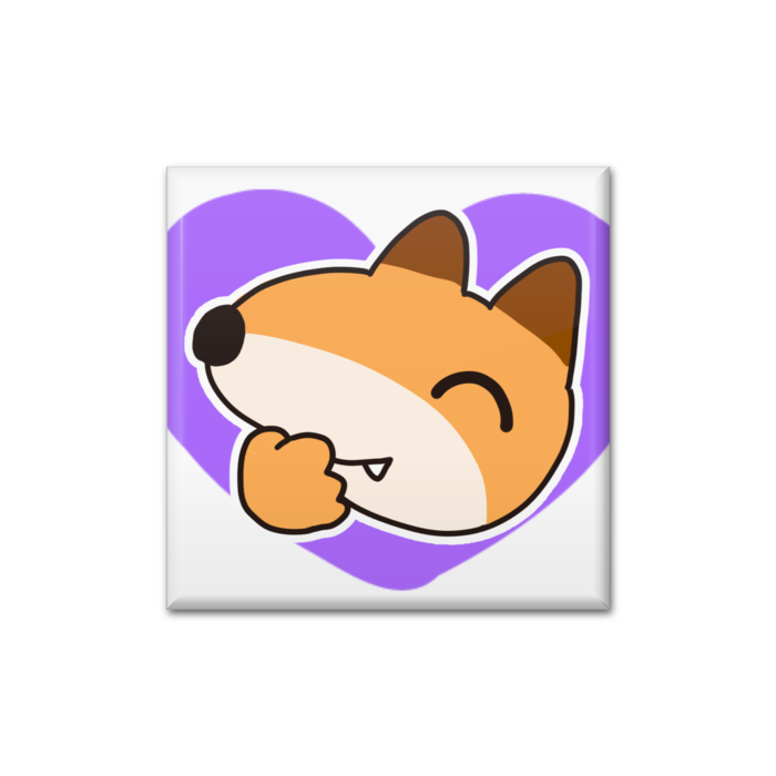 紫色 / いたずら顔