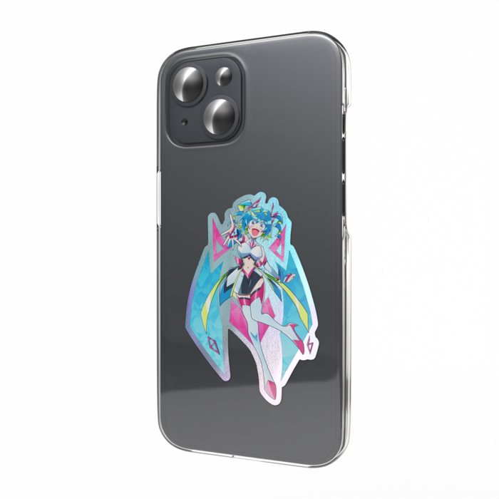 オーロラスマホステッカー - W55 × H91mm 以内