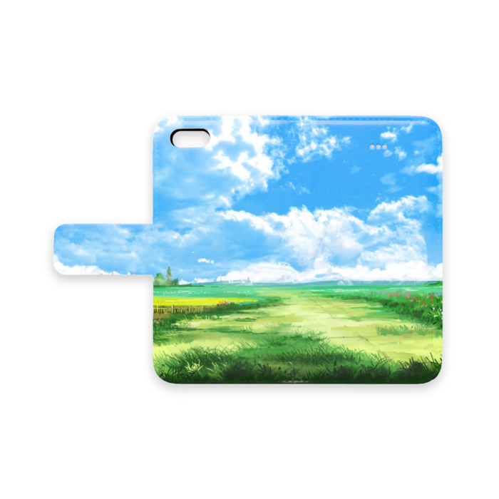 手帳型iPhoneケース - iPhone 5 / 5s / SE - ストラップ穴 なし
