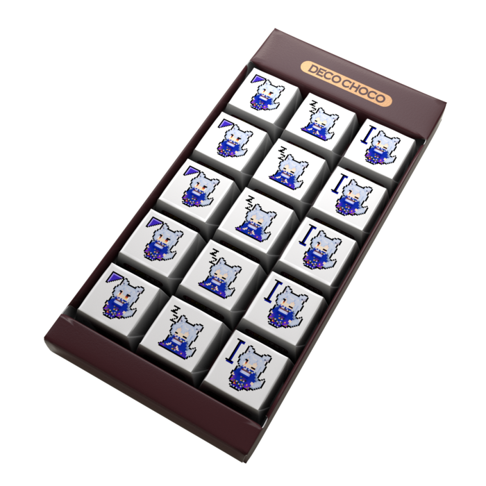 DECOチョコ - 列ごとにデザイン