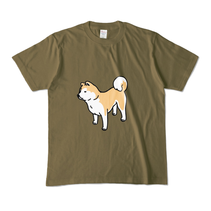カラーTシャツ - M - オリーブ (濃色)