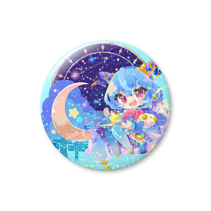 ホログラム缶バッジ - 56mm