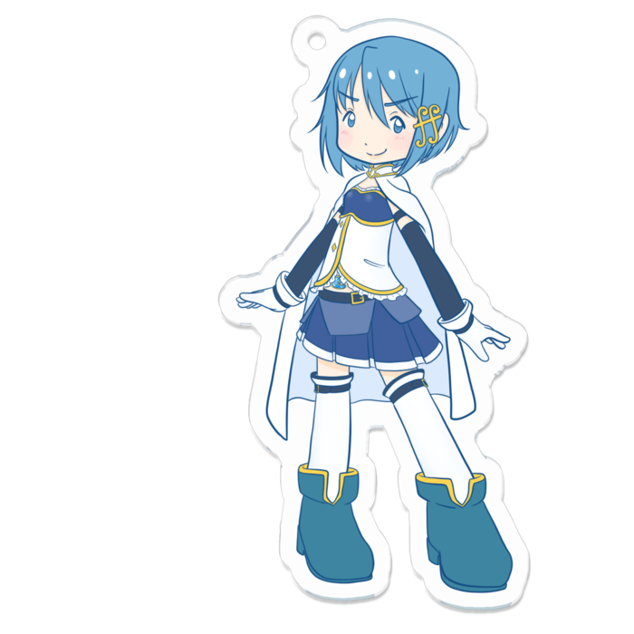 アクリルキーホルダー（コーティング） - 70 x 70 (mm)