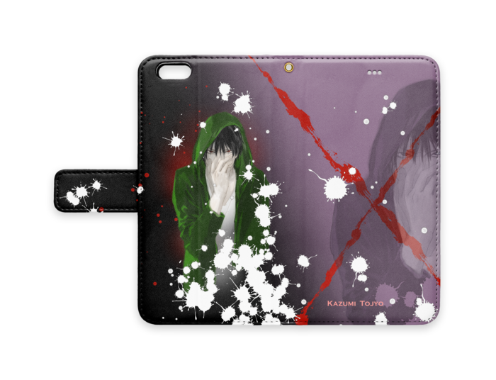 手帳型iPhoneケース - iPhone 6 Plus / 6s Plus - ストラップ穴 あり