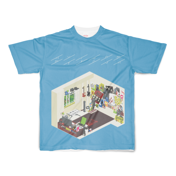 フルグラフィックTシャツ - S - 両面印刷