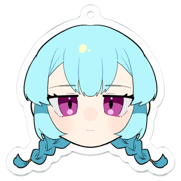 参謀フェイスキーホルダー・すんっ