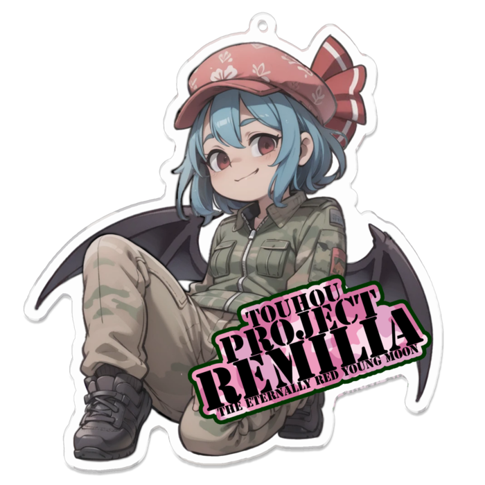 アクリルキーホルダー - 100 x 100 (mm)