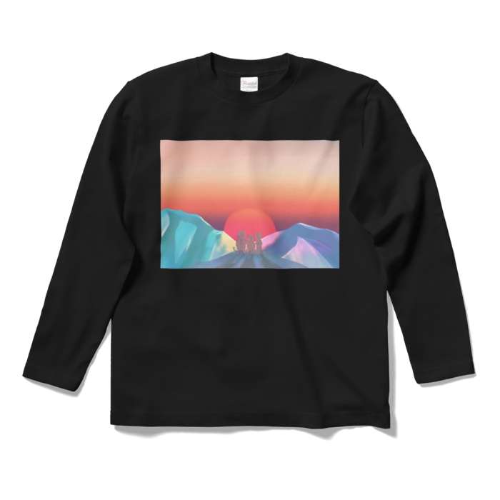 ロングスリーブTシャツ - S - ブラック