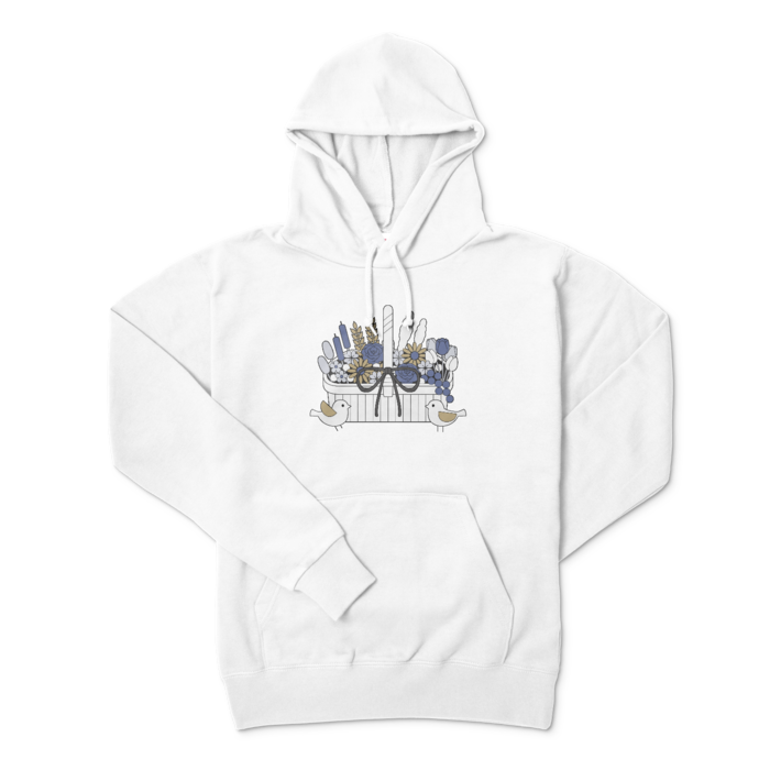 プルパーカーA　白色　L