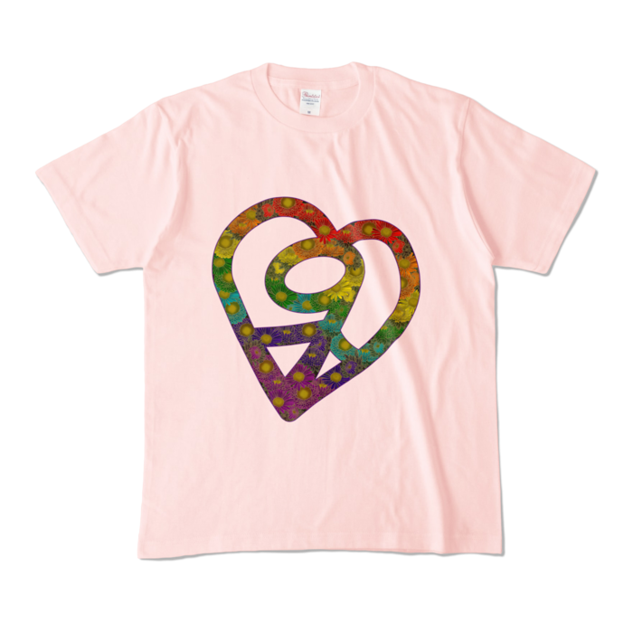 カラーTシャツ - M - ライトピンク (淡色)