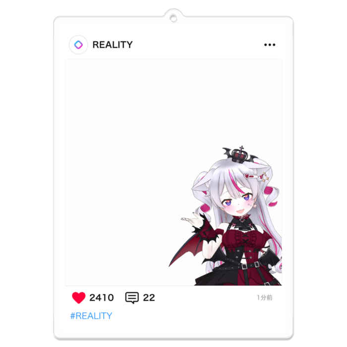 アクリルキーホルダー - 100 x 100 (mm)