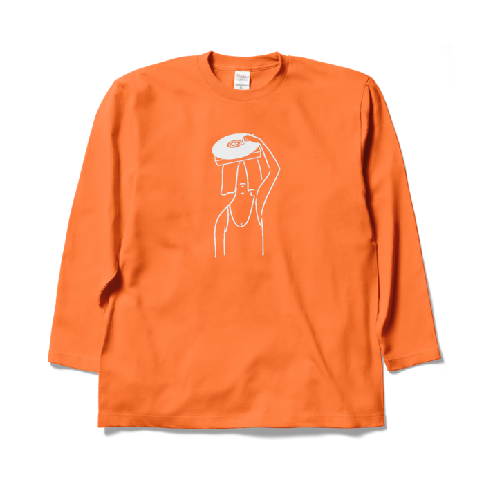ロングスリーブTシャツ - XL - オレンジ