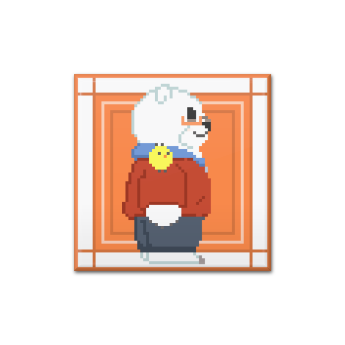 缶バッジ - 四角形40mm