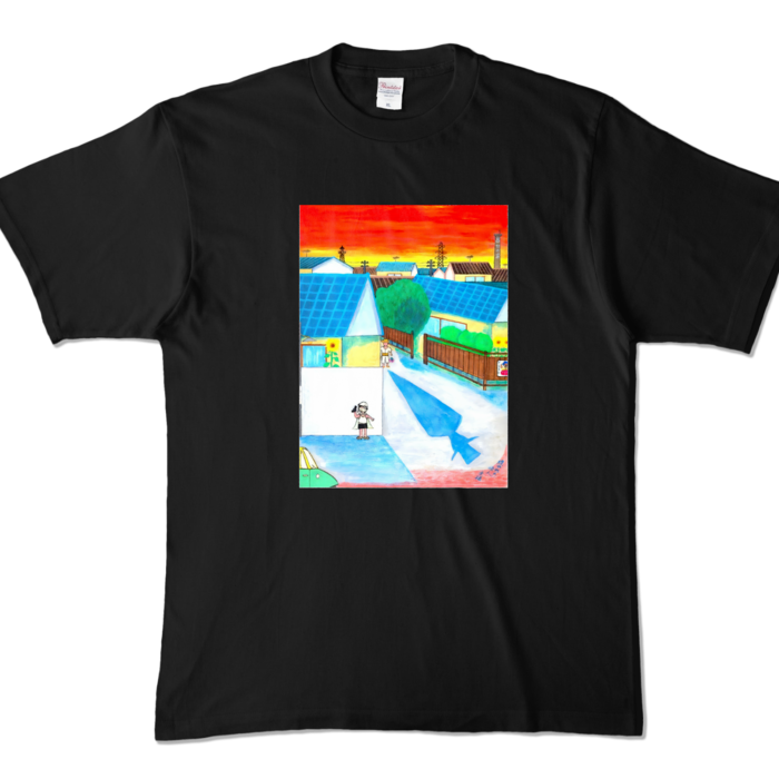 カラーTシャツ - XL - ブラック (濃色)