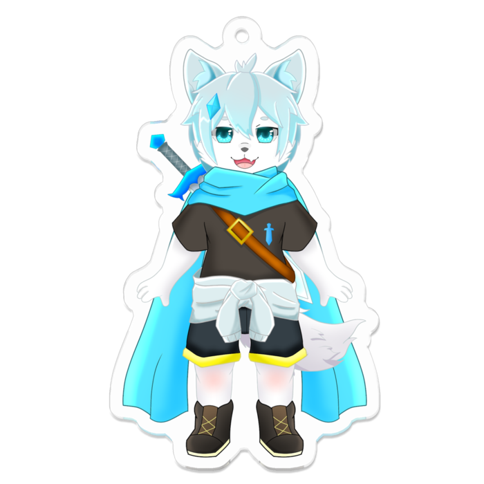 アクリルキーホルダー - 70 x 70 (mm)