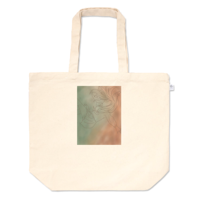 トートバッグ - L - プリント面積中