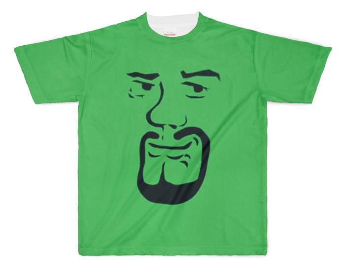 フルグラフィックTシャツ - XL - 正面印刷のみ