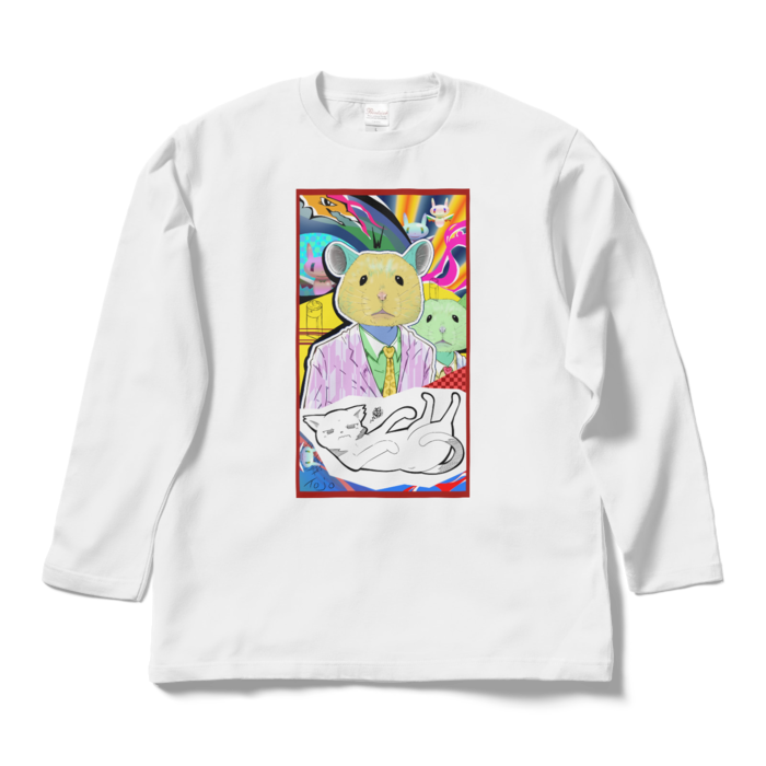 ロングスリーブTシャツ - L - ホワイト