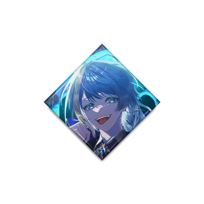 缶バッジ - ひし形40mm