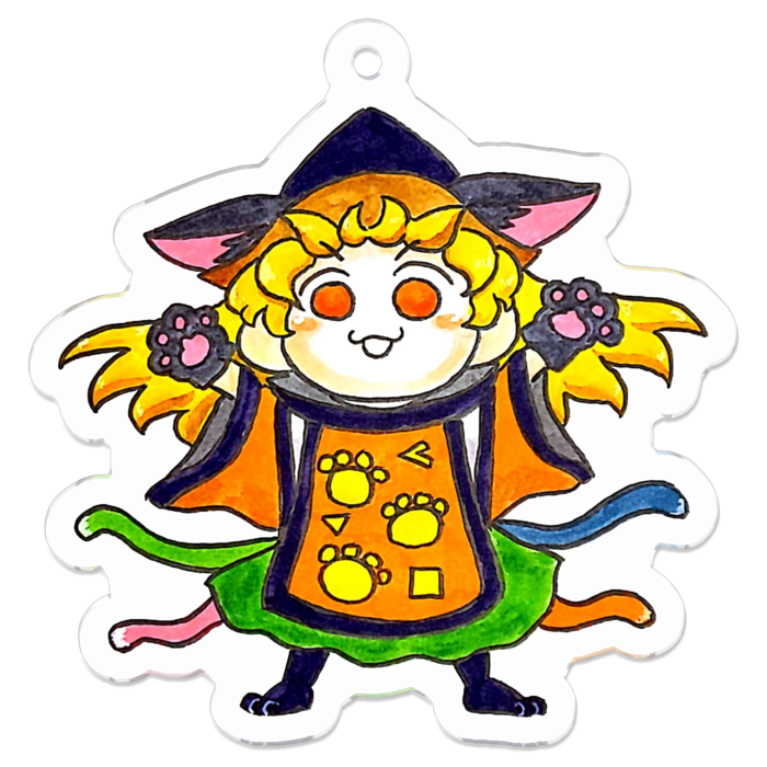 アクリルキーホルダー - 50 x 50 (mm)