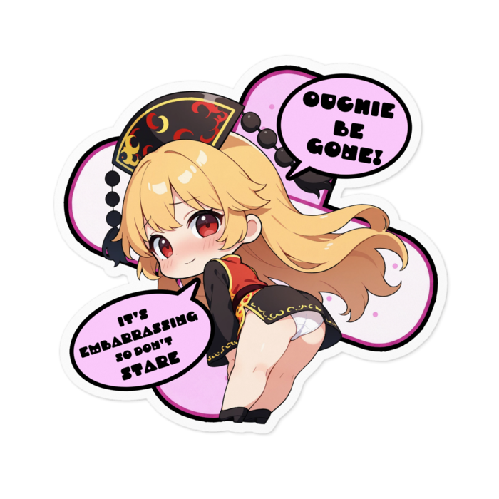 ステッカー - 100 x 100 (mm)