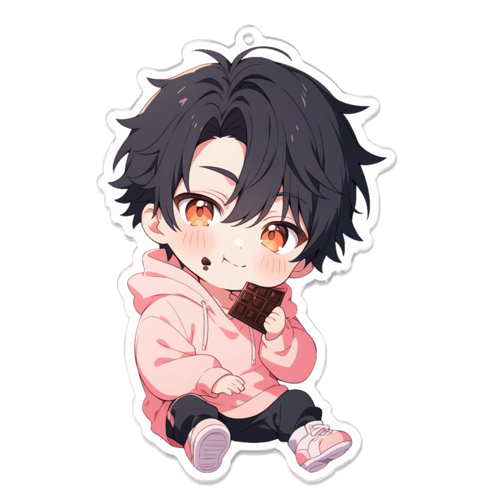 アクリルキーホルダー - 100 x 100 (mm)