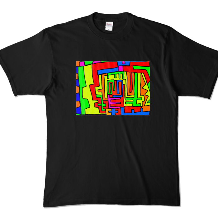 カラーTシャツ - XL - ブラック (濃色)