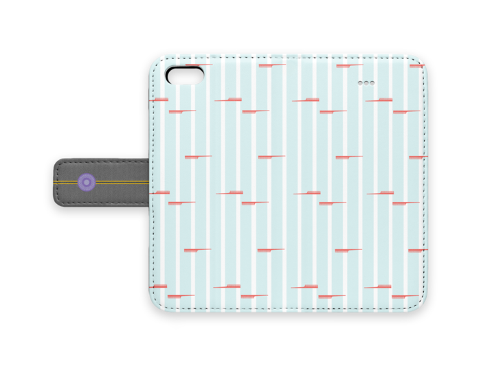 手帳型iPhoneケース - iPhone 5 / SE - ストラップ穴 なし