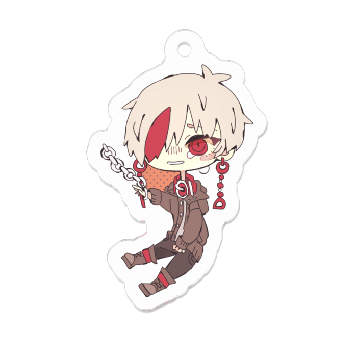 アクリルキーホルダー - 50 x 50 (mm)